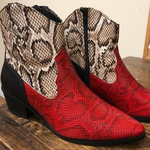 Add These to the Mix - Snake Boot